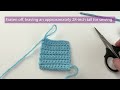 how to fasten off in crochet for beginners easy u0026 step by step