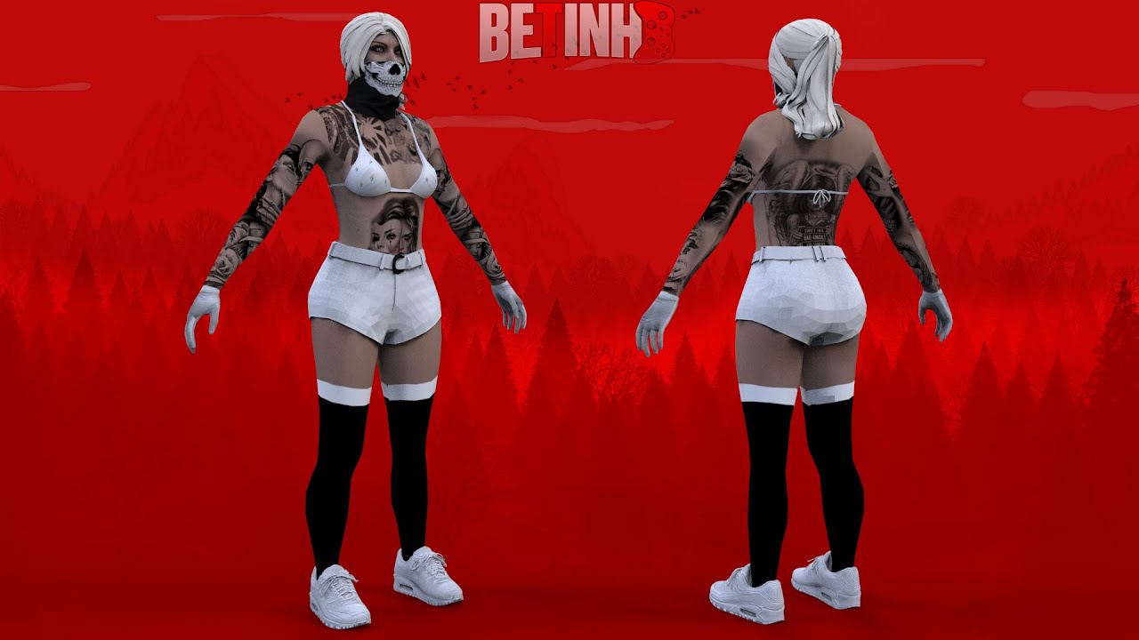 SKIN FEMININA PVP B4NDID4 GTA SAMP/MTA ANDROID/PC 2022 - YouTube