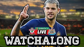 LIVE | Southampton v Newcastle United | Semi Final, Carabao Cup | Watch Along