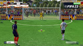 FIFA 23 | France vs. Argentina | Penalty Shootout | Messi vs Mbappe - Gameplay PC