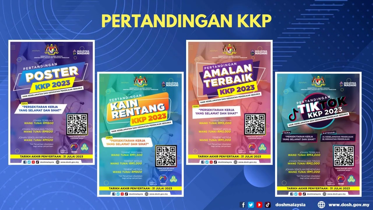 Promosi Pertandingan Keselamatan Dan Kesihataan Pekerjaan (KKP) 2023 ...