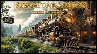 SteamPunk Station Atero Express. 4K.