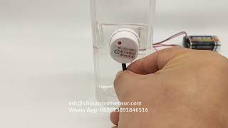 Touchless Liquid Level Sensor Alarm with Buzzer Capacitive Type Contactless Water Level Monitor