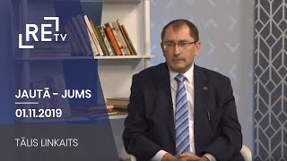 Jautā - Jums. Satiksmes ministrs Tālis Linkaits (01.11.2019.)