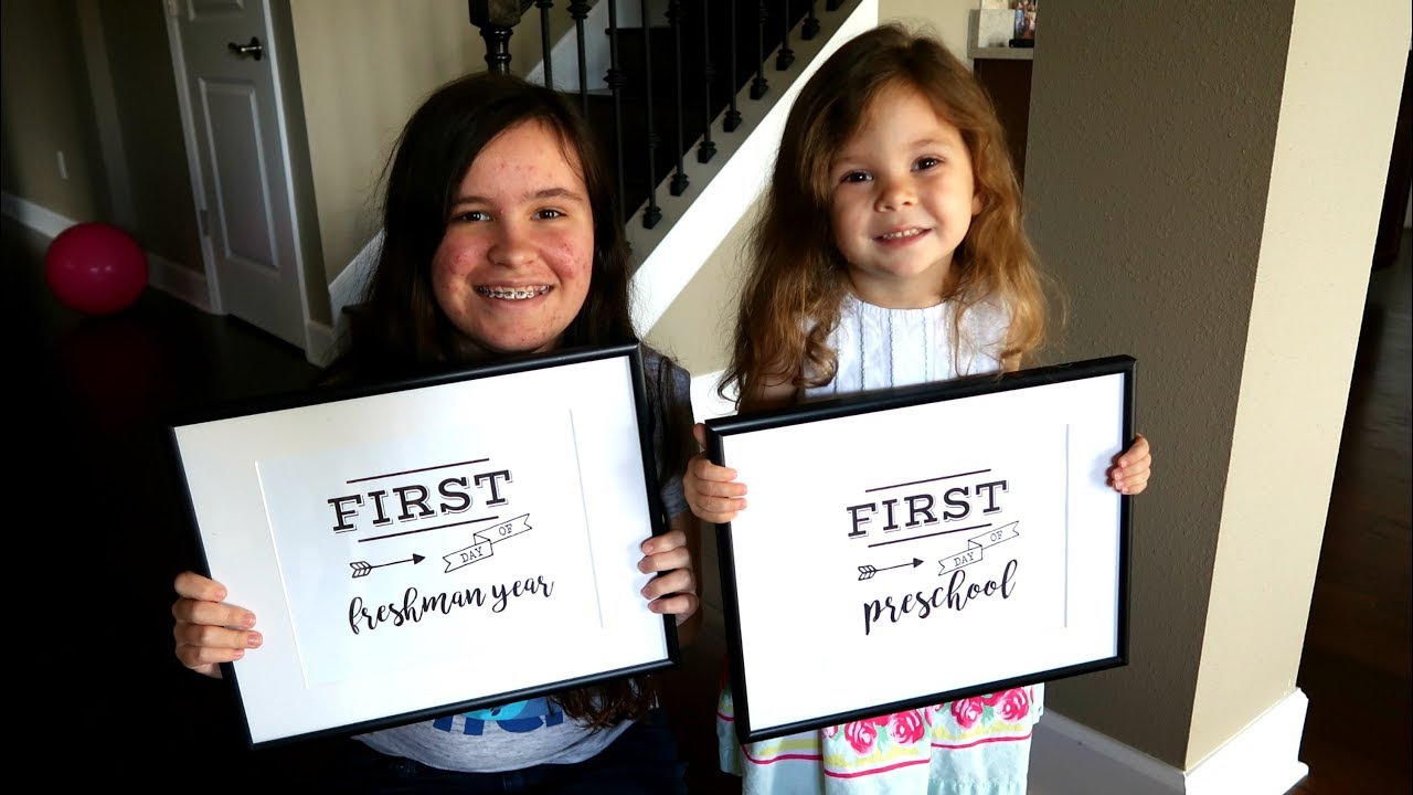 First Day Of School Youtube