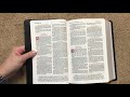 kjv sovereign bible review black genuine leather