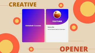 Awesome Card Flip Animation using CSS & JavaScript