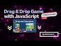 🔴 LIVE: Drag & Drop Game 🎮 with JavaScript | Fun & Easy Tutorial for Beginners 🎮🔥