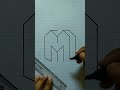 3D drawing | 3D pencil drawing | 3D drawing Step by step | Easy 3D Drawing #draw #3d #3ddrawing