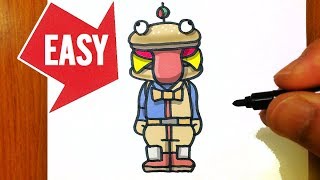how to draw fortnite skins beef boss easy cute drawing jolly art negi - how to draw fortnite skins peely