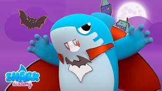 Baby Shark Halloween (Bebe tiburón Halloween) y otras Canciones para niños - Shark Academy  español