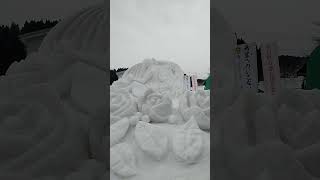 現在の積雪量と十日町雪祭り　日本3大雪祭り　新潟県十日町市