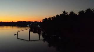 Evening View from Kottappuram Bridge, Nileshwar Kasargod