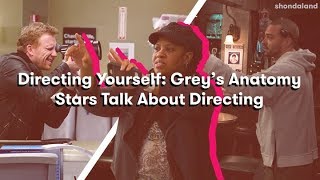 Chandra Wilson, Jesse Williams, and Kevin McKidd Talk Going Behind the Camera on 'Grey's Anatomy'