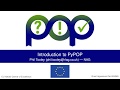 Module 9: Computing the POP Metrics with PyPOP