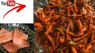 Pickle/How to make tapioca pe pickle/കപ്പത്തോണ്ട് അച്ചാർ/top variety's