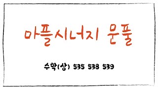 [마플] 이차함수와 직선이 접할 때