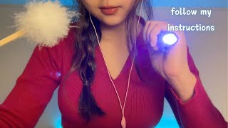 ASMR | Follow My Instructions 💤 Soft Spoken For Relaxation 😴