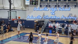 Asheville Christian vs Asheville High - North Carolina High School Basketball 11/17/23 #basketball