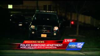 Police surround Waukesha apartment