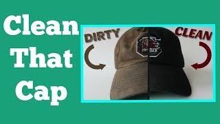 DIY | How To Clean A Dirty Baseball Cap