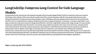 LongCodeZip: Compress Long Context for Code Language Models