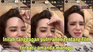 Sedang berlangsung.....Inilah tanggapan putri anne tentang film terbaru amanda manopo