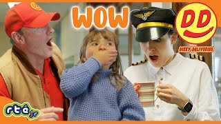 BRAND NEW: Dizzy Deliveries | Joe's Crazy Airport Adventure: Lending a Hand! 🧳☕️✈️ | @RTÉjrOfficial