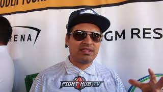 Michael Pena "I saw Golovkin get outboxed in 1st Canelo fight!"