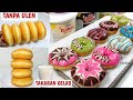 RESEP DONAT TANPA ULEN TANPA MIXER, TAPI HASILNYA TETAP LEMBUT DAN ENAK | DONAT TOPING GLAZE ELIMAS