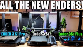 New Ender 3 S1 Plus!  The Largest Ender 3 Printer! 5% Off