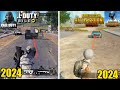 Pubg Mobile vs Call of Duty Mobile 2024 - Details and Physics Comparison