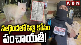 నల్గొండలో పిల్లి కోసం పంచాయతీ! | Nalgonda Cat Incident | ABN Telugu