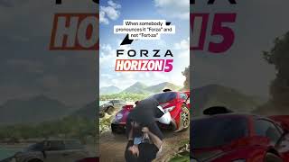 It’s “Fort-za” not “Forza”