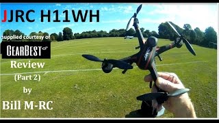 JJRC H11WH Review - FPV, time, flight \u0026 night tests (Part2)