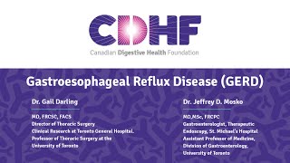 CDHF Talks: Part 1: Overview of GERD