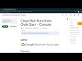Cloud Run Functions: Qwik Start - Console | #qwiklabs | #GSP081