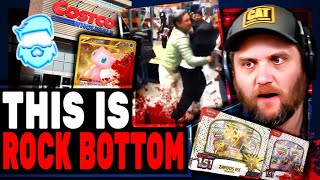 Massive BRAWL At Costco Over Pokemon Cards! Grown Men Lose Their Minds!