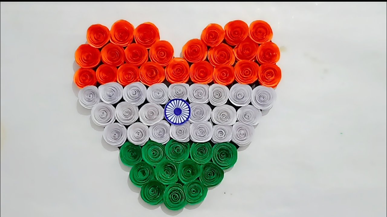 Independence Day Craft Idea/papercraft /Republic Day Craft/Tricolour ...