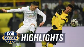 Borussia Dortmund vs. Werder Bremen | 2018-19 Bundesliga Highlights
