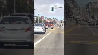 HILARIOUS: Fire Truck Plays "Baby Shark" on Sirens?! Must-Watch Viral Video! #shorts
