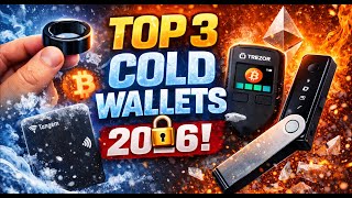 Top 3 Crypto COLD WALLETS in 2026! 🔐 Tangem, Trezor & Ledger Compared