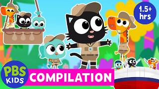 Milo | 🚀 Play Outside with Milo! ⛅️ 1.5+ HOUR Full Episode Marathon ✨ | PBS KIDS