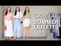 22 CASUAL & CHIC EVERYDAY SUMMER OUTFITS 2024