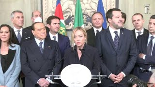 Consultazioni, Meloni: \