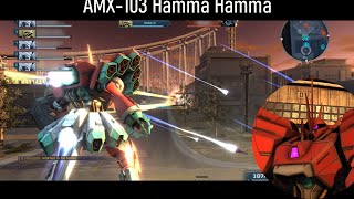 GBO2:AMX-103 Hamma Hamma Support MS beware a Raid MS? WRONG just a Missile yes a Fucking MISSILE !