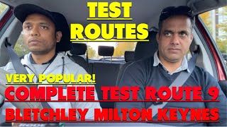Bletchley Driving Test Route 9 | The Most Popular Test Route | #mkdrivingacademy