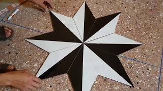 Watch how to cut a ceramic starشاهد كيفيه تقطيع نجمة السيراميك