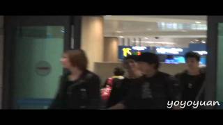 [fancam] 101108 SHINee arrive at Incheon airport