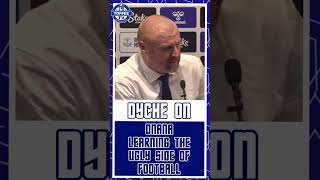 Sean Dyche on Amadou Onana learning the ugly side of football | #Everton 1-0 #Arsenal